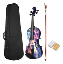 Comprar Violín Acústico 4\u002F4 De Tamaño Completo, Tapa De Madera De Ab