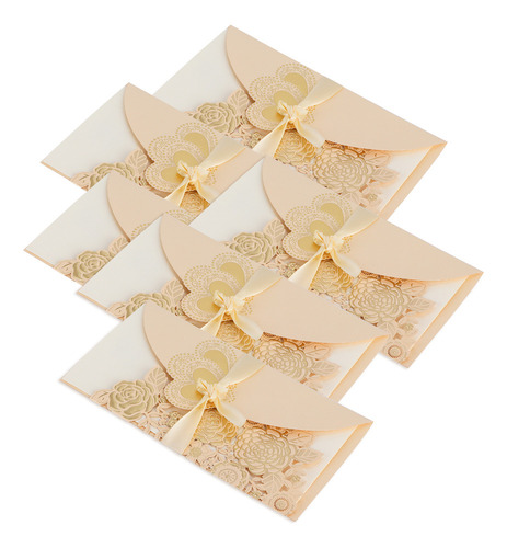 ~ Sobre Para Tarjetas De Invitación De Boda, 6 Juegos,