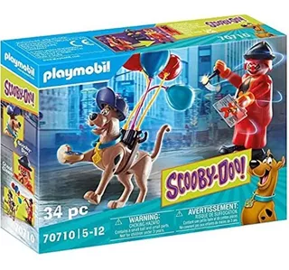 Playmobil Scooby-doo! Adventure With Ghost Payaso