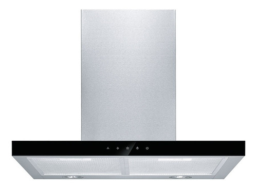 Exaustor Depurador de Cozinha Franke Glass Touch aço inoxidável de parede 600mm x 40mm x 482mm prateado e preto 220V