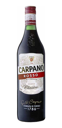 Vermouth Carpano Rosso 950ml Aperitivo Destilado Vermut