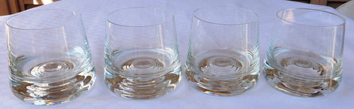 Monijor62-antigua Coleccion 4 Vasos De Whisky