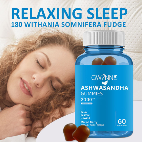Gwynne Gominolas De Vitaminas Con Sabor A Bayas Mixtas Reduce El Estrés Favorece El Sueño Y Mejora La Calidad De Vida 60 Gominolas