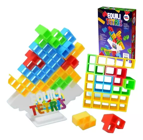 Brinquedo Equili Tetris Blocos De Montar Jogo Raciocinio em Promoção na  Americanas