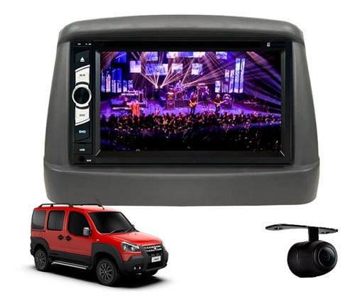 Central Multimídia Dvd Fiat Doblo 2017 2018 2019 2020 2021 C