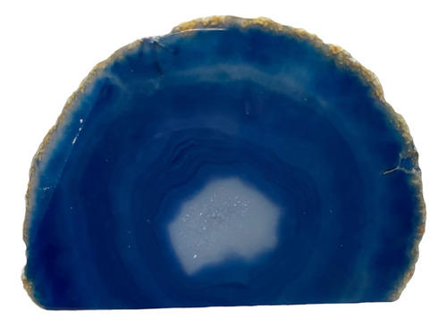 Ágata Azul Laja Geoda, Capas De 292 G