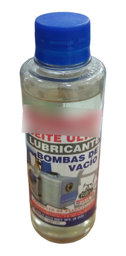 Aceite Lubricante Para Bomba De Vacío 8onz