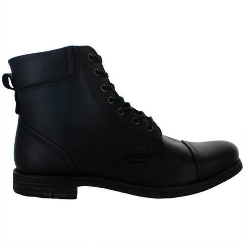 Levis Bota Casual Vestir Elegante Piel Negro Hombre 85205