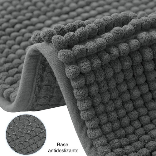 Alfombra Shaggy Soft Baño Living Costado De Cama 40x60