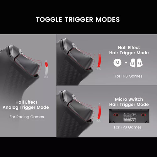 Um Controlador Sem Fio Gamesir Tarantula Pro For