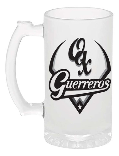 Tarro Cervecero 16oz Guerreros De Oaxaca