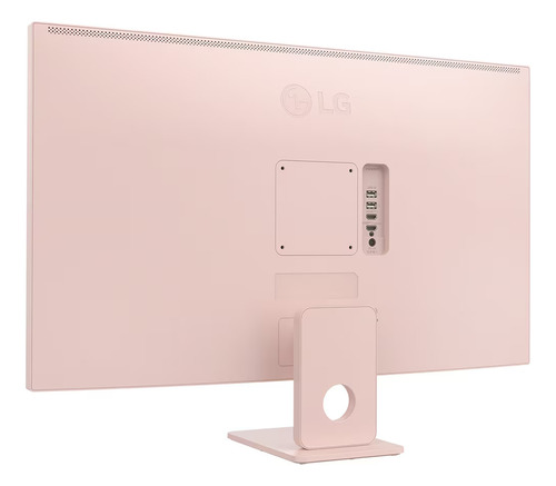 Monitor Inteligente LG 27 Rosa Full Hd Color Rosa Claro