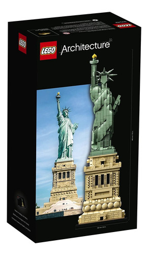 Lego Architecture 21042 Kit De Construcción De La Estatua De
