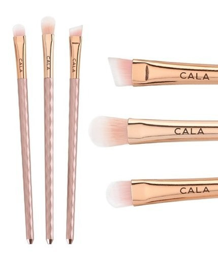 Set de 3 brochas Cala Rose Bliss Eye Brush Trio