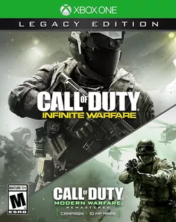 Call Of Duty Legacy Edition Xbox One Físico Sellado 2 Pack