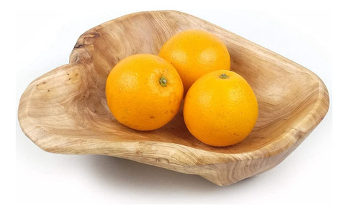 ~ Cuenco De Madera For Servir Ensalada De Frutas M7 Root