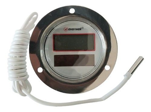 Termostato Digital Redondo Para Cava Cuarto Everwell 