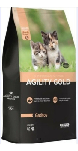 Imagen 2 de 3 de Agility Gold Gaticos 1.5 Kg