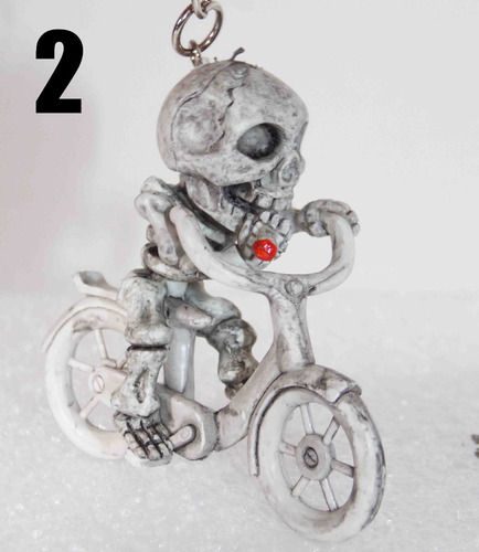 Imagen 2 de 4 de Llaveros En Forma De Calavera Skpalace
