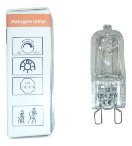 Ampolleta De Halógeno G9, 25w Para Horno Eléctrico