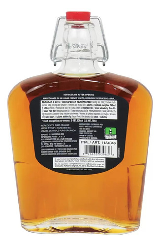 Jarabe De Maple Orgánico 740 Ml