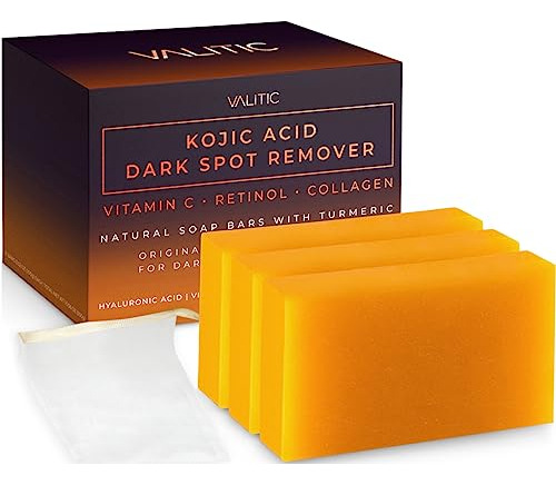 Valítica Kojic Acid Dark Spot Remover Soap Bares Con Ctrka