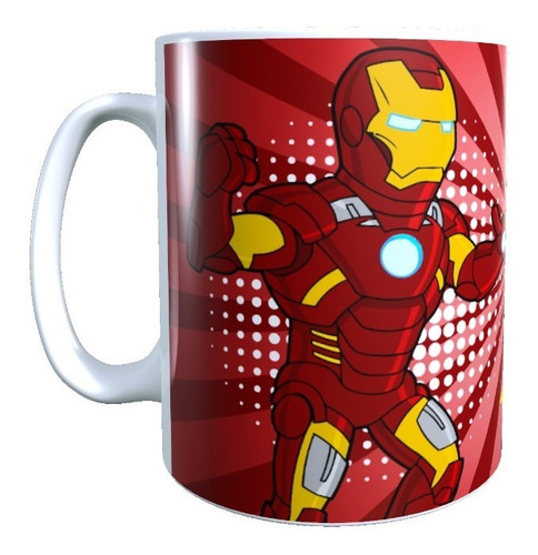 Taza Tazón Día Padre, Mi Héroe Favorito, Iron Man Simpson