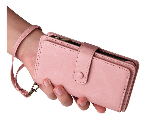 Funda Tipo Cartera For Motorola Moto G30 G60 G50 G73 Con 15