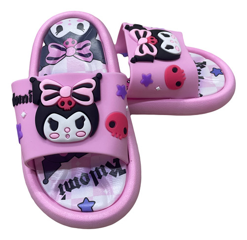 Ojotas Sandalias Chinelas Niñas Kuromi Ver Tabla De Talles