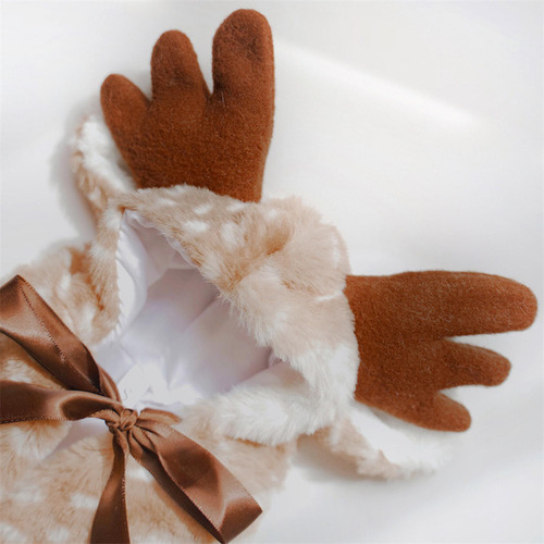 Disfraz De Reno De Navidad Para Mascotas, Ropa De Navidad,