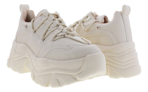 Imagen 1 de 4 de Tenis Casuales De Plataforma Chunky Mujer Dama Erez