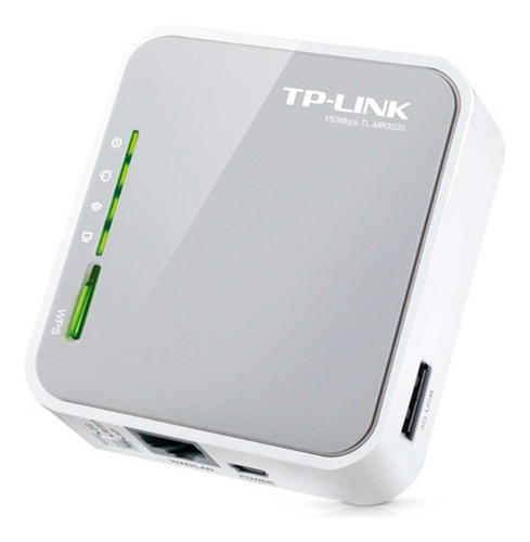 Tp-link Router Inalambrico N150 Portatil 3g Usb Tl-mr3020