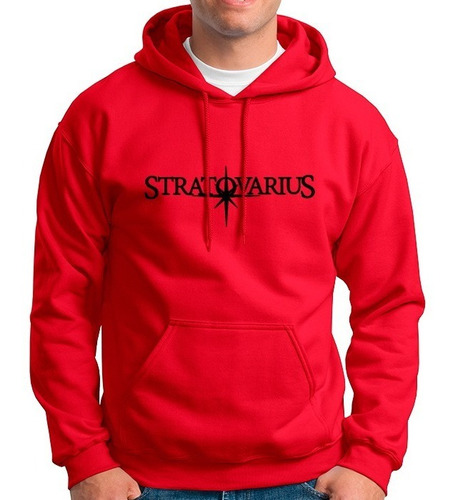 Buzo Hoddie Capota Cerrado Stratovarius