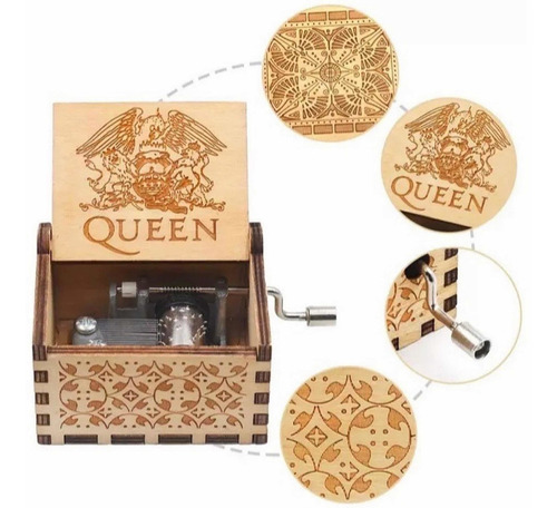 Caja Musical Banda Rock Queen - Bohemian Rapsody