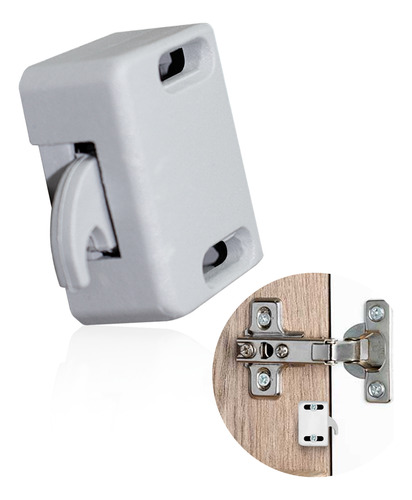 Interruptor Automático Com Gatilho Porta Móvel 1 Un Led Line