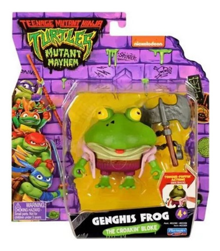 Muñeca Genghis Frog Ninja Turtles Movie 7 cm 3670 Sunny
