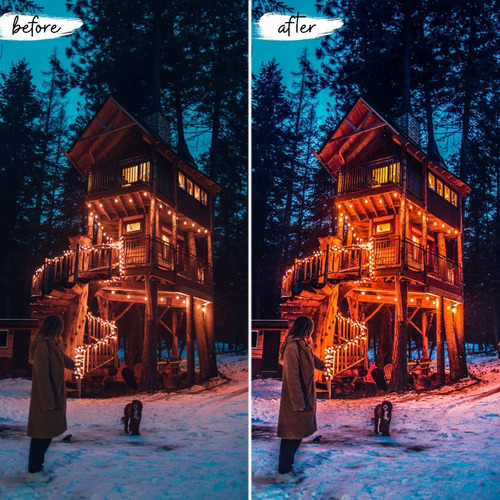 Navidad Lightroom Presets Iphone Android Filtros Instagram