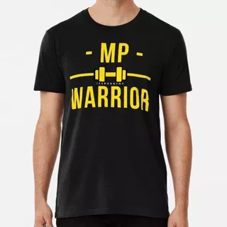 Remera Gym Warrior Motivation Esencial Algodon Premium