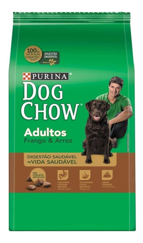 Racao Dog Chow Adulto Racas Grandes Frango - 15 Kgs