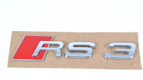 Emblema Rs3 Audi Sline R S4 A4 A3 A8 Q4