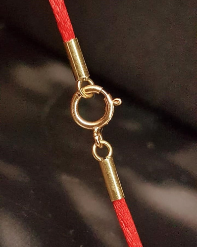 Imagem 4 de 8 de Pedras - Pulseira Cetim, Fecho De Ouro 18kts, Cód371p161