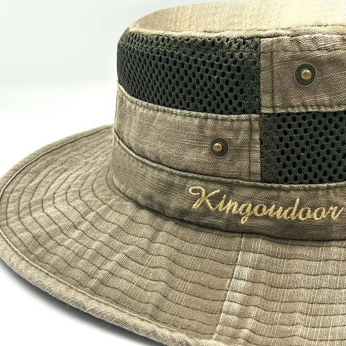 Sombrero De Pesca Con Protección Solar Boonie Para Hombre, T