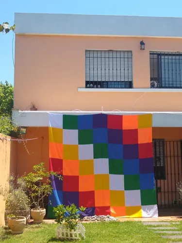 Bandera Wiphala Pueblos Originarios 2 X 2 Metros