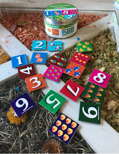 Kit De Letras  Imantadas En Lata, Juego Didáctico Para Niños