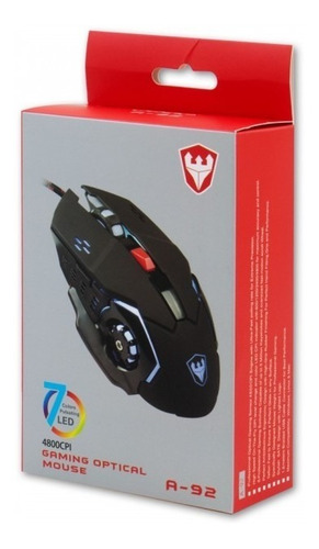 Mouse #gaming #4800cpi #7led #game #pcgame #precisao #6botao