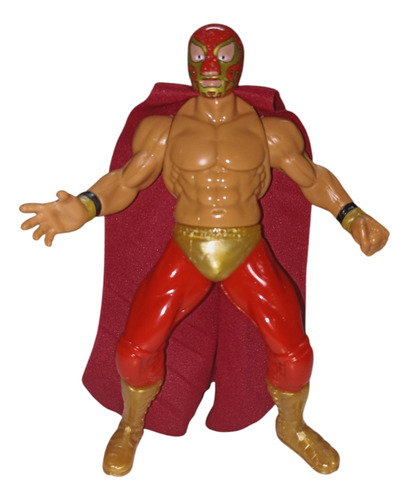 Muñeco De Lucha Libre Mexicana - Canek - Accesorio Incluido
