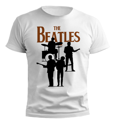 Remera The Beatles Banda Colores Diseño
