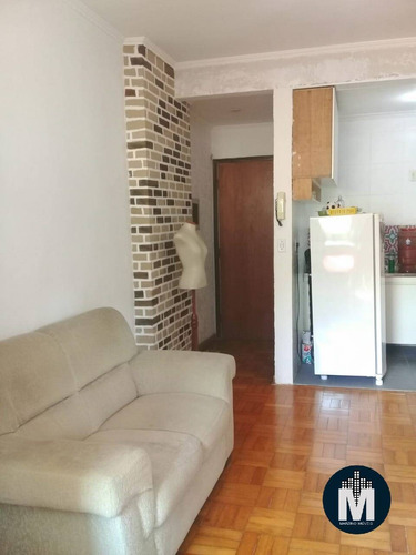 Imagem 1 de 15 de Apartamento Á Venda 1 Dorms 30m² - Santa Cecília - Lm163