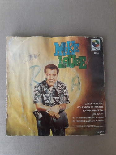 Vinilo Single Mike Laure 