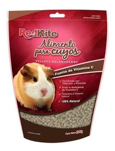 Alimento Redkite Cuyos 850 Gr Clave Fl4010